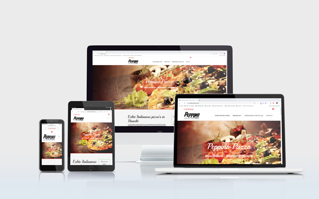 Mockup website Peppino Haacht